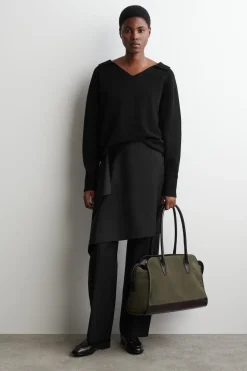 AVENUE TOTE BAG - SUEDE