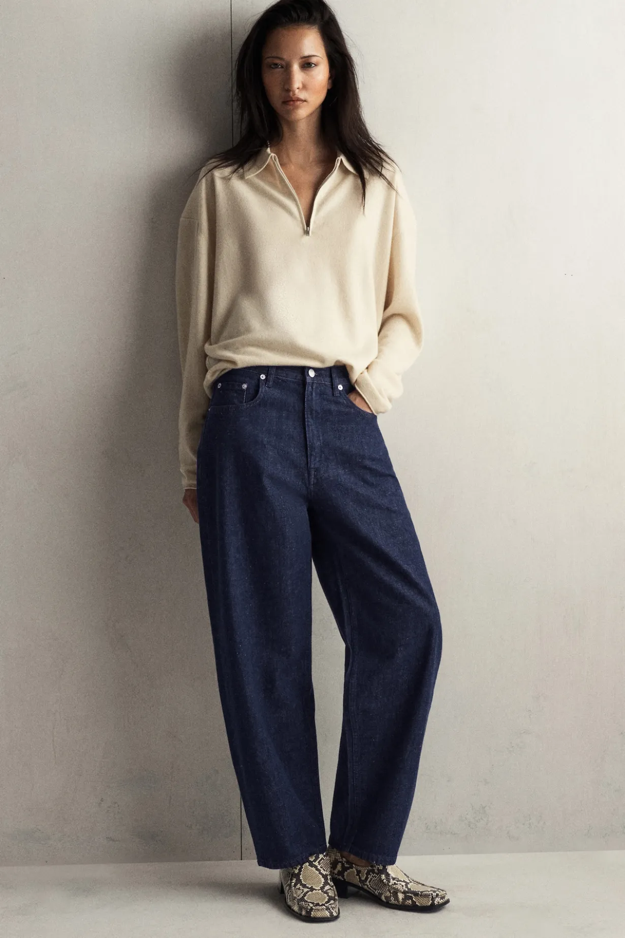 BAY BARREL-LEG JEANS