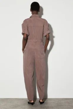 BELTED MODAL COVERALL