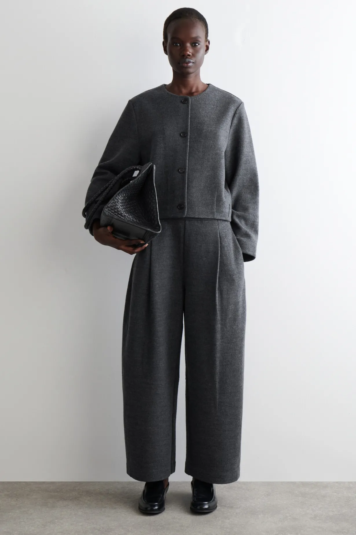 BOILED MERINO WOOL CARDIGAN