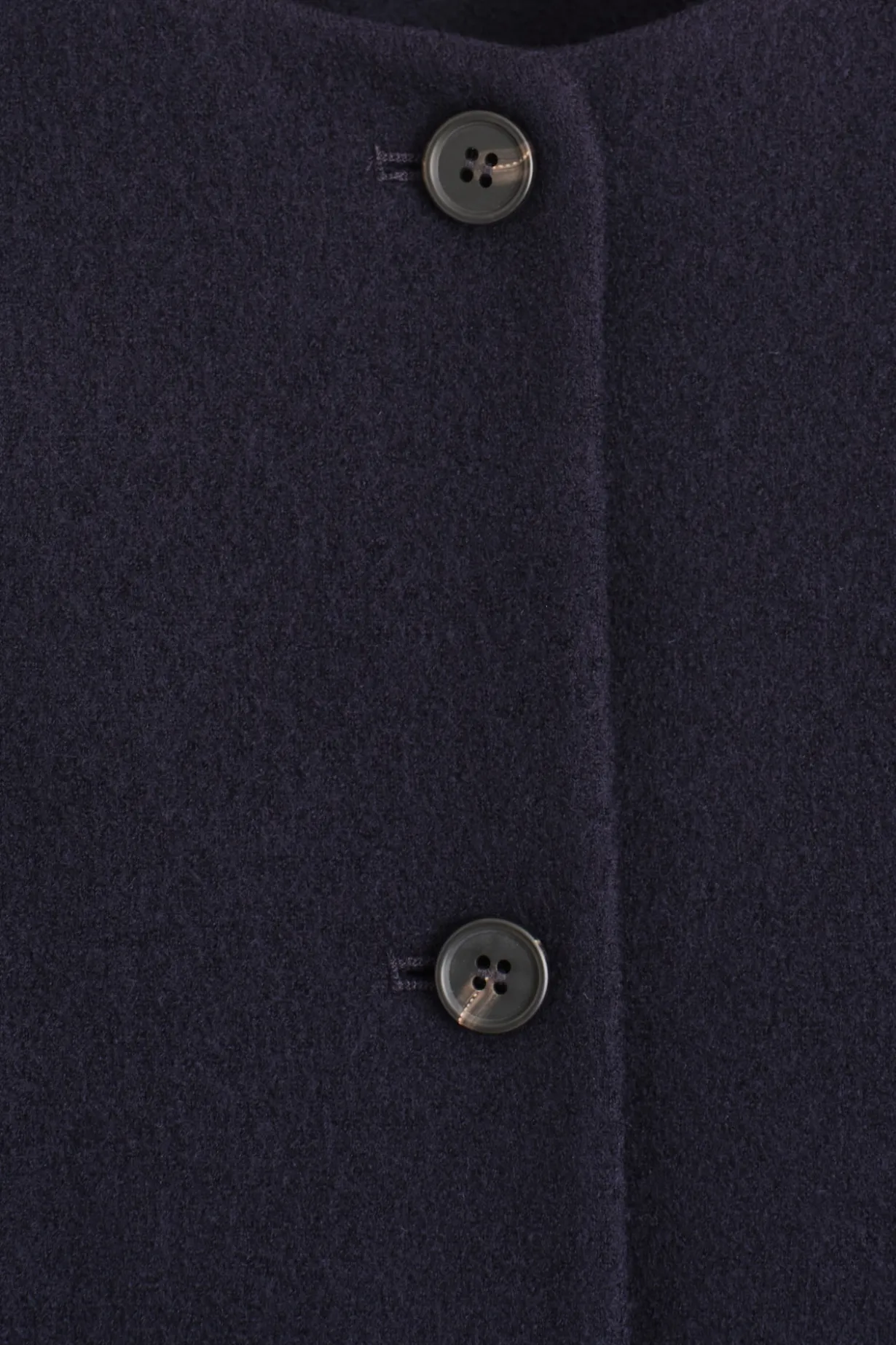BOILED MERINO WOOL CARDIGAN