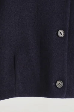 BOILED MERINO WOOL CARDIGAN