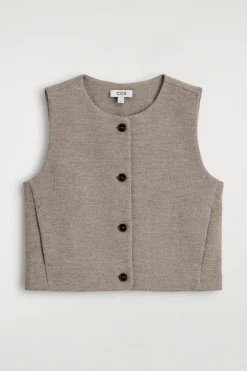 BOILED MERINO WOOL VEST