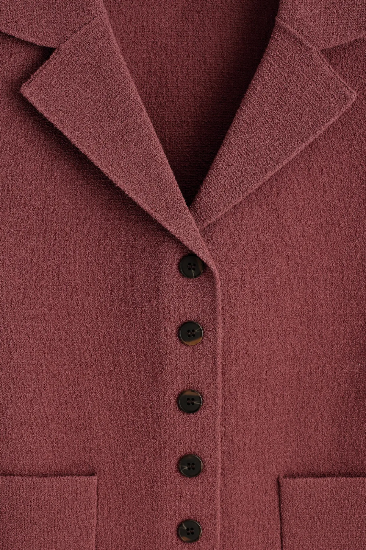 BOUCLÉ-KNIT VEST