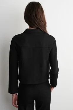 BOXY JERSEY JACKET