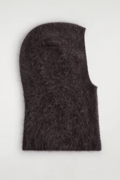BRUSHED-CASHMERE HOOD