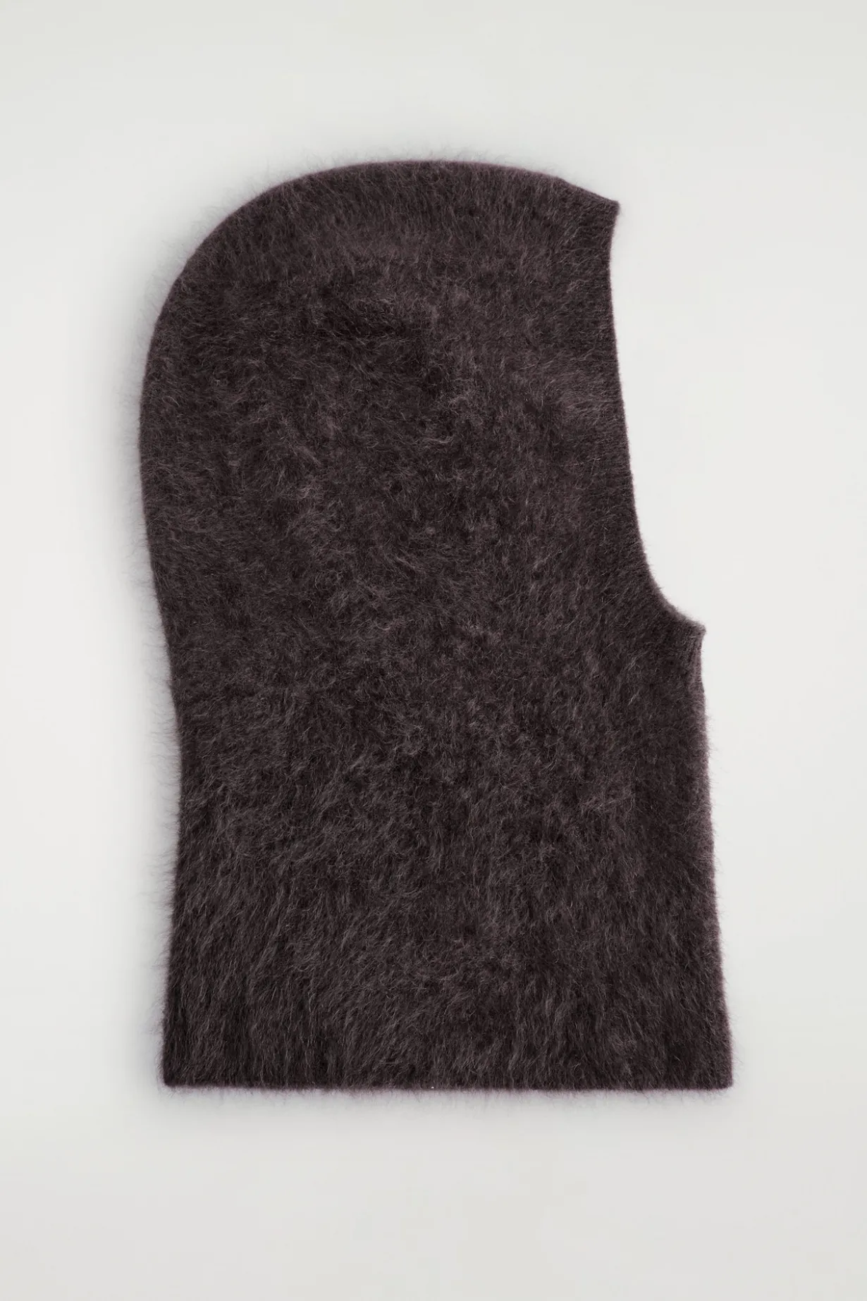 BRUSHED-CASHMERE HOOD