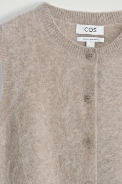 BRUSHED-CASHMERE VEST