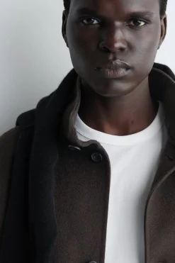 BRUSHED-COTTON SHIRT