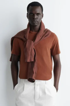 BRUSHED-COTTON SHIRT