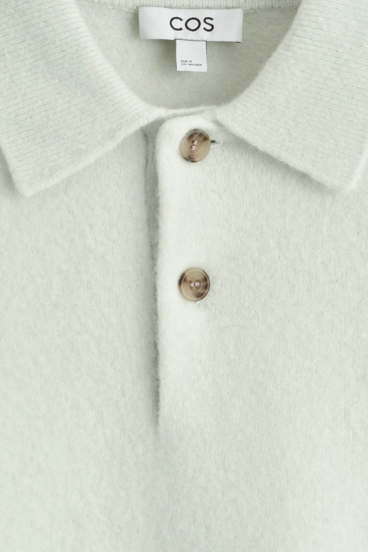BRUSHED-WOOL POLO SHIRT