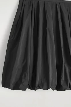BUBBLE-HEM MINI SKIRT