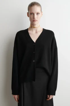 CASHMERE V-NECK CARDIGAN