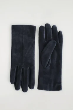 CASHMERE-LINED SUEDE GLOVES