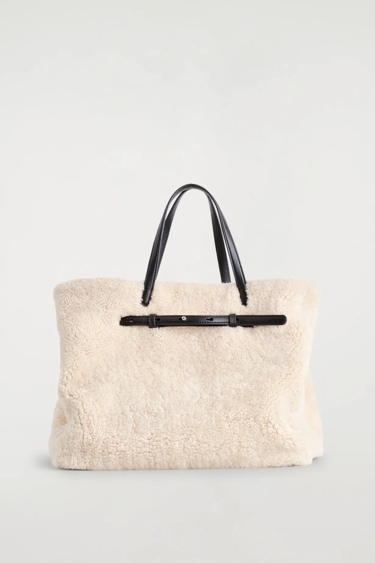 CHALET TOTE BAG - SHEARLING