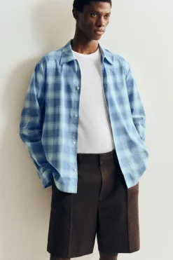 CHECKED COTTON SHIRT