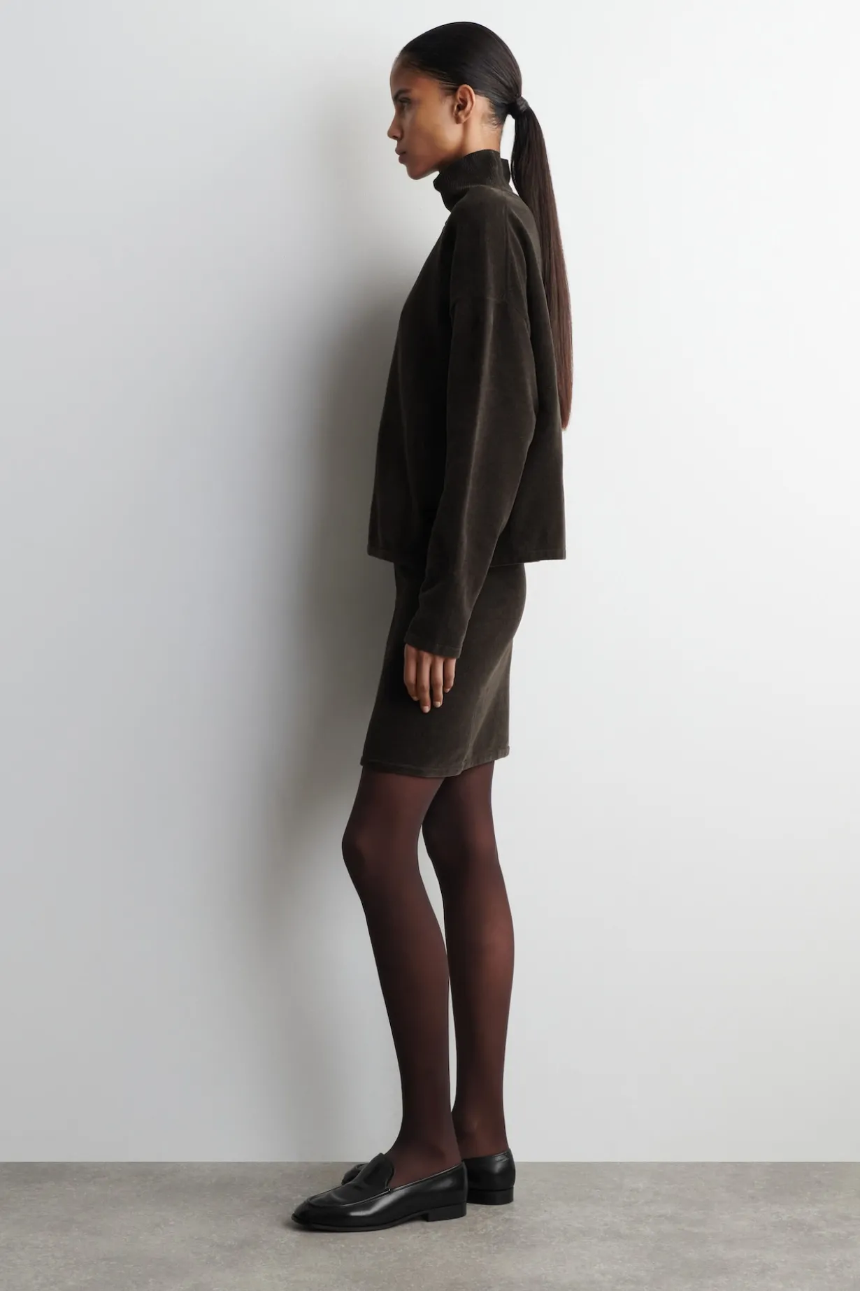 CHENILLE MINI SKIRT