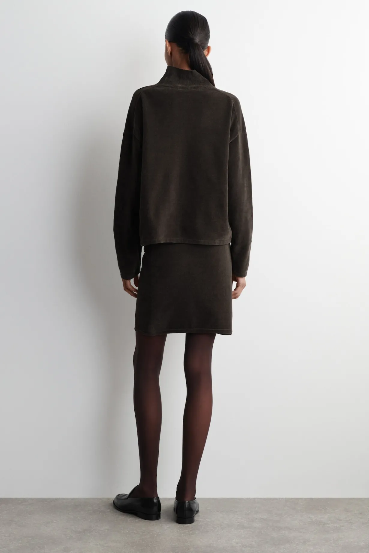 CHENILLE MINI SKIRT