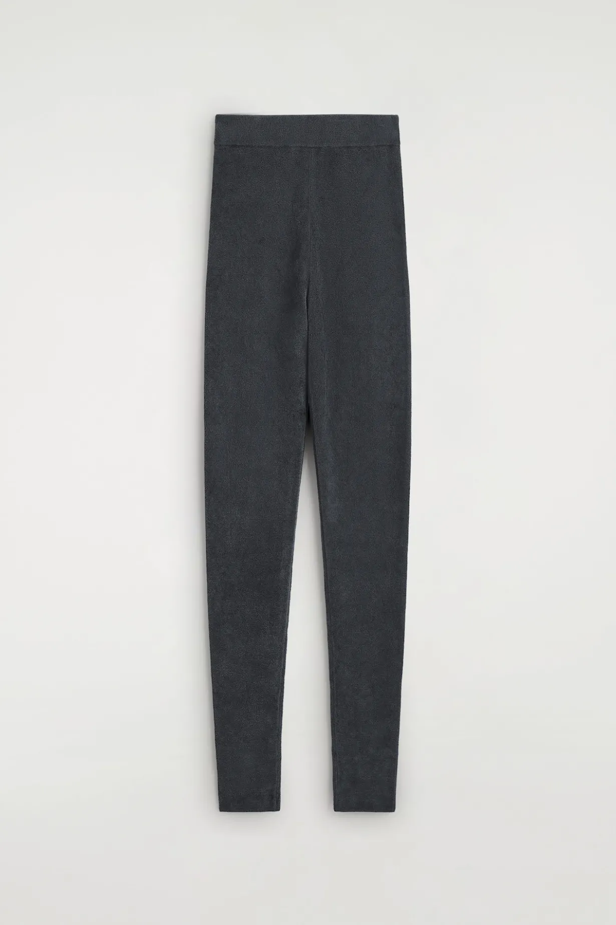 CHENILLE-KNIT LEGGINGS