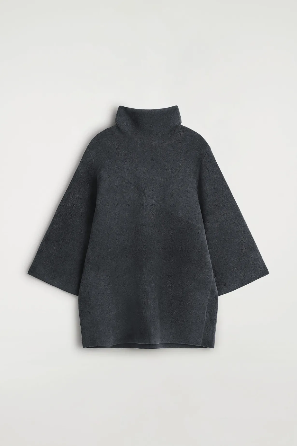 CHENILLE-KNIT MOCK-NECK SWEATER