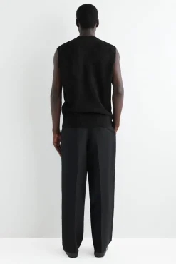 CHENILLE-KNIT VEST