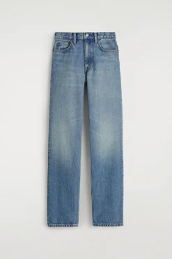 CHORD STRAIGHT-LEG JEANS