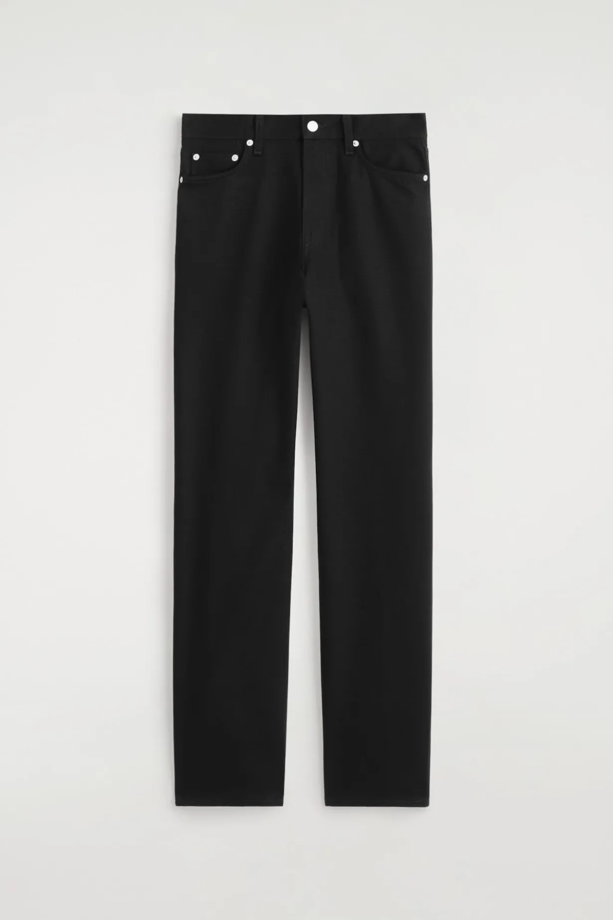 CHORD STRAIGHT-LEG JEANS