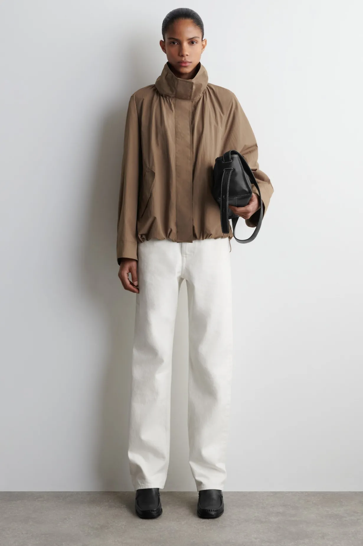 CHORD STRAIGHT-LEG JEANS