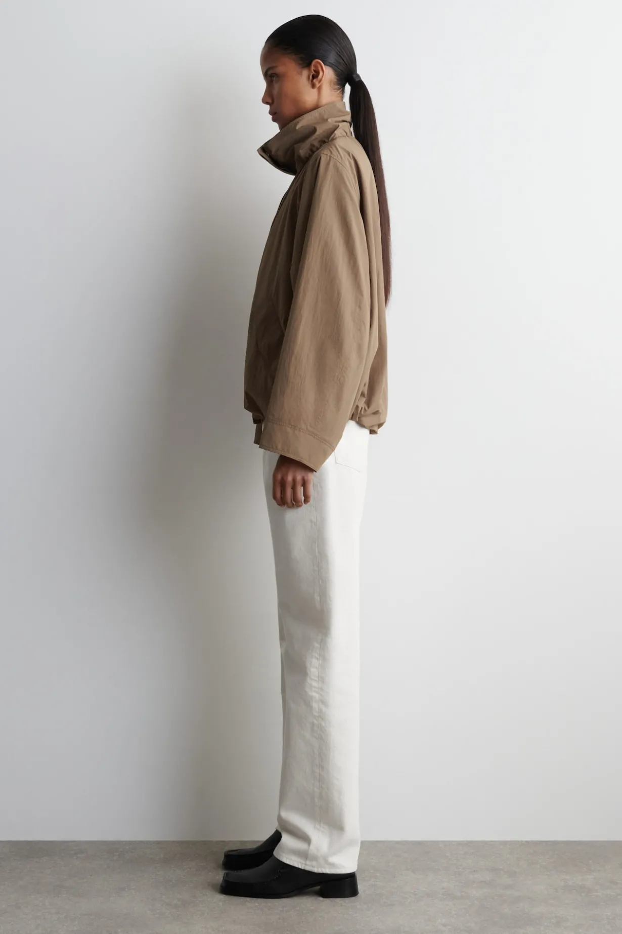 CHORD STRAIGHT-LEG JEANS