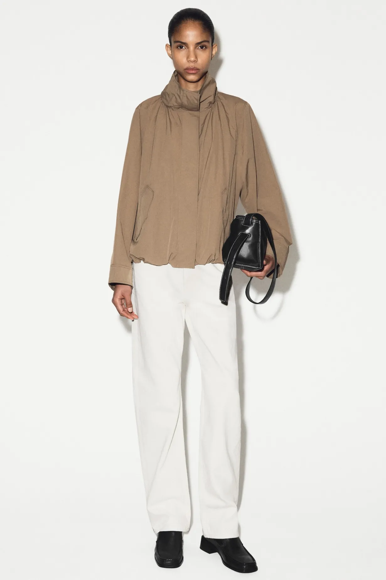 CHORD STRAIGHT-LEG JEANS