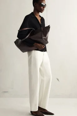 CHORD STRAIGHT-LEG JEANS