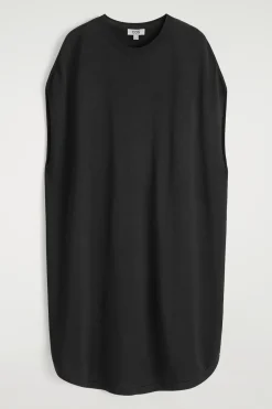 CIRCLE-CUT KNIT DRESS