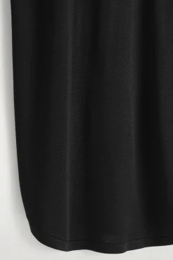 CIRCLE-CUT KNIT DRESS
