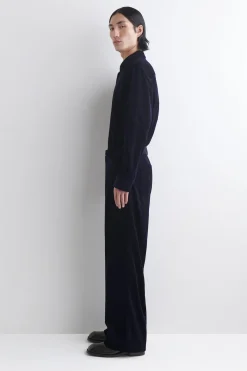 CORDUROY WIDE-LEG PANTS