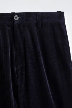 CORDUROY WIDE-LEG PANTS