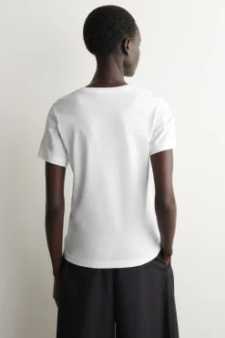 COTTON CREW-NECK T-SHIRT