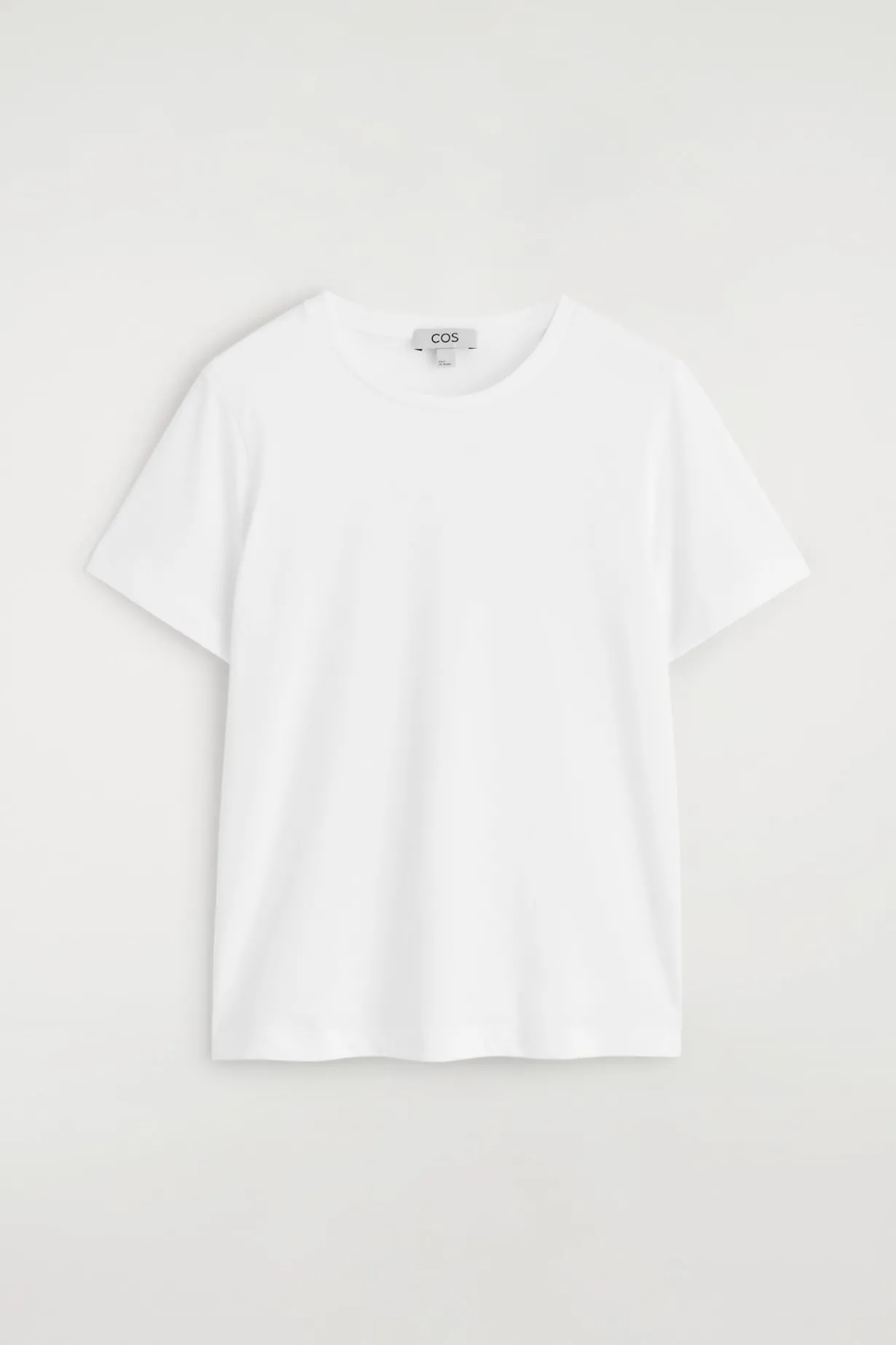 COTTON CREW-NECK T-SHIRT