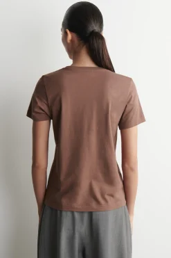 COTTON CREW-NECK T-SHIRT