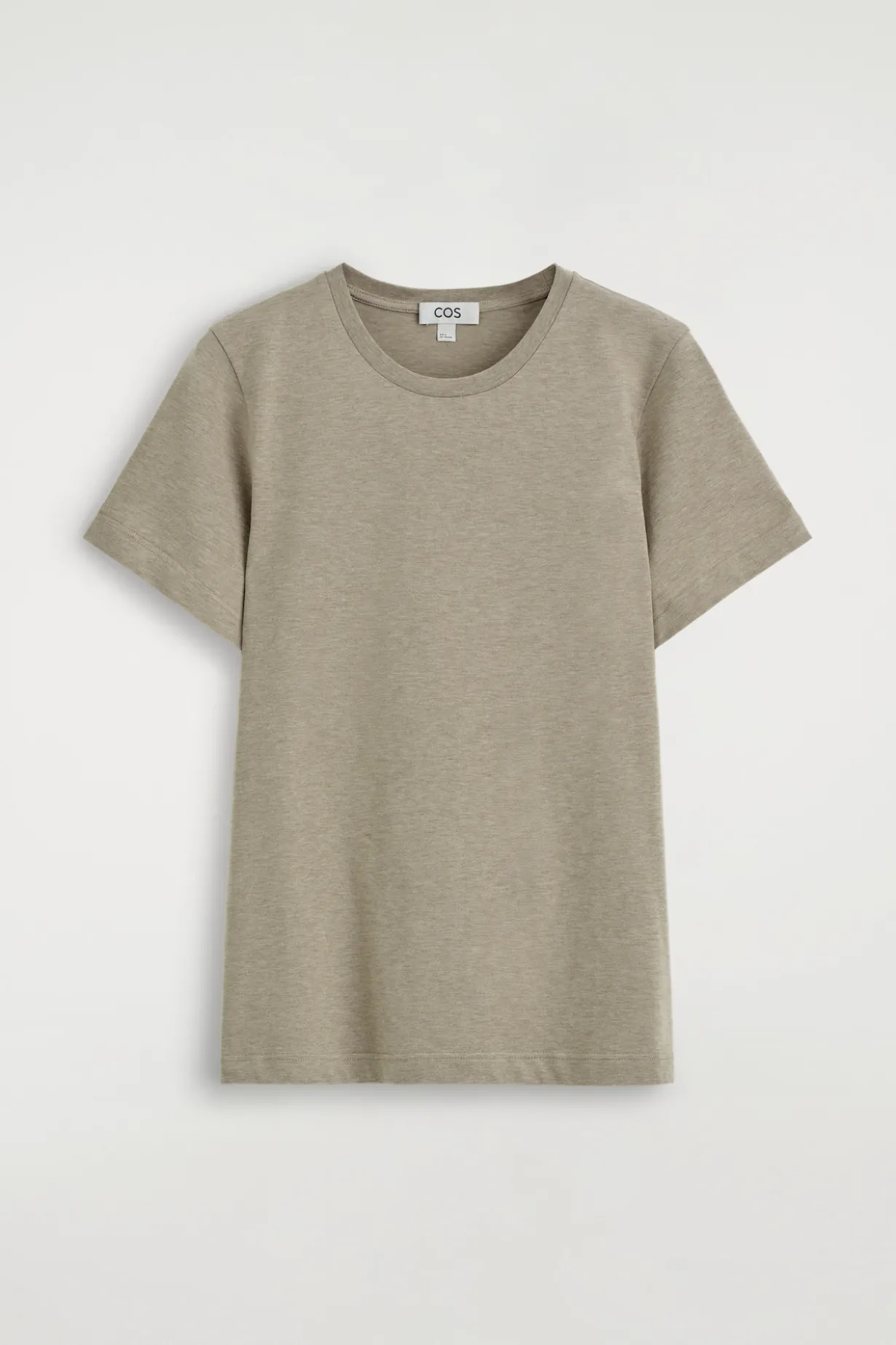 COTTON CREW-NECK T-SHIRT