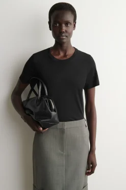 COTTON CREW-NECK T-SHIRT