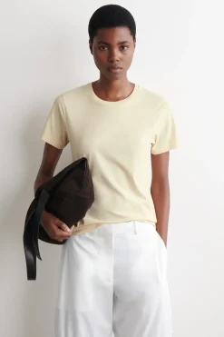 COTTON CREW-NECK T-SHIRT