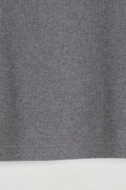 COTTON JERSEY LONG-SLEVELED TOP