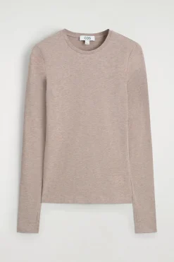 COTTON LONG-SLEEVED TOP