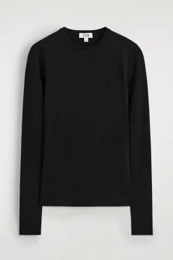 COTTON LONG-SLEEVED TOP