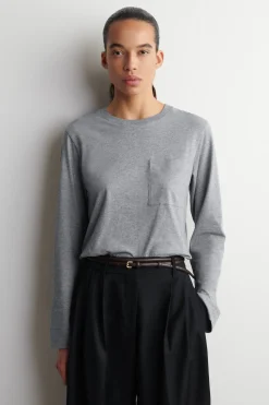 COTTON LONG-SLEEVED T-SHIRT