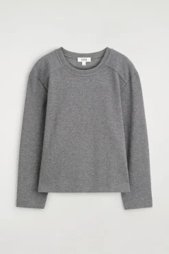 COTTON LONG-SLEVELED TOP