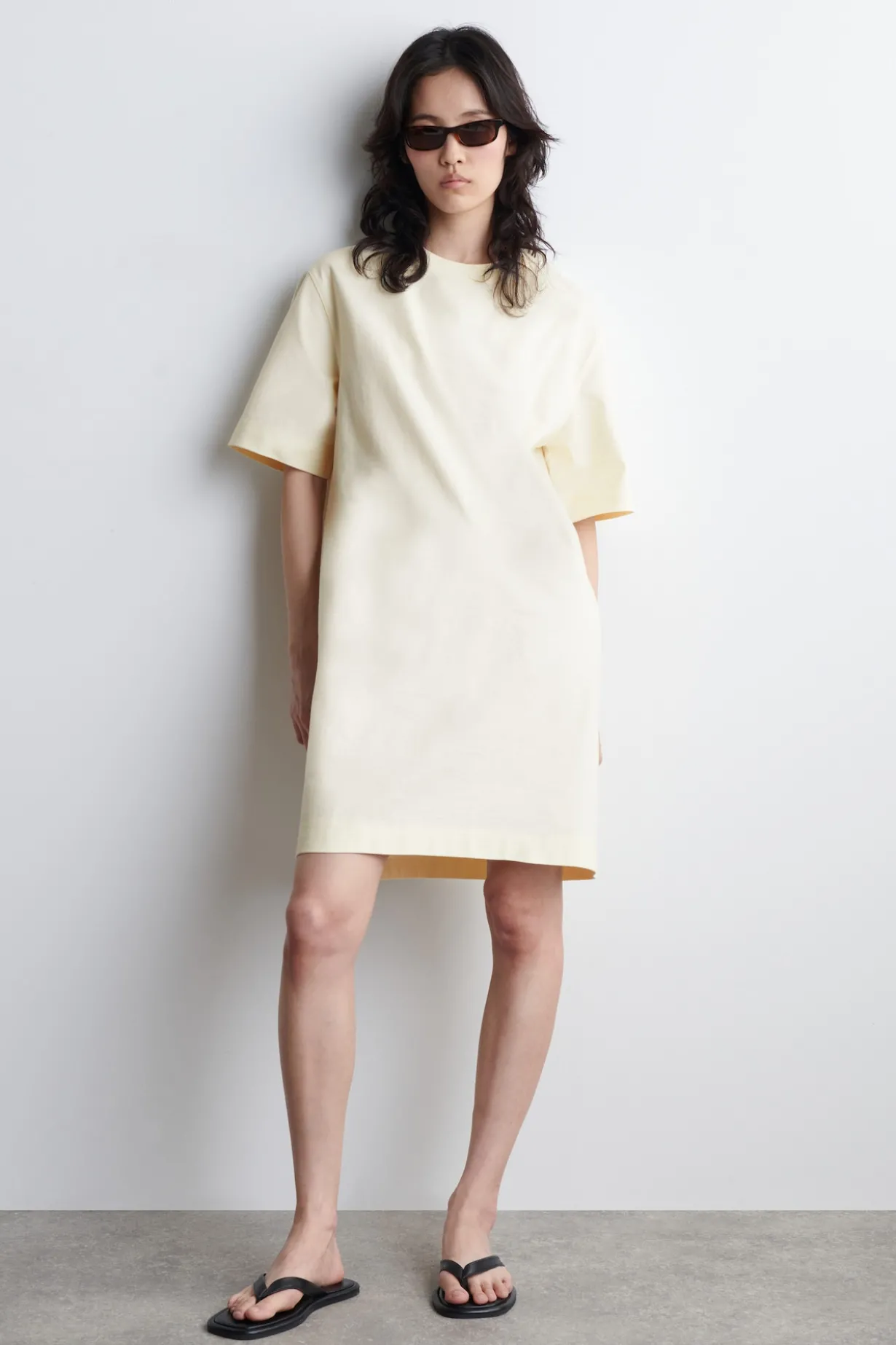 COTTON MINI T-SHIRT DRESS