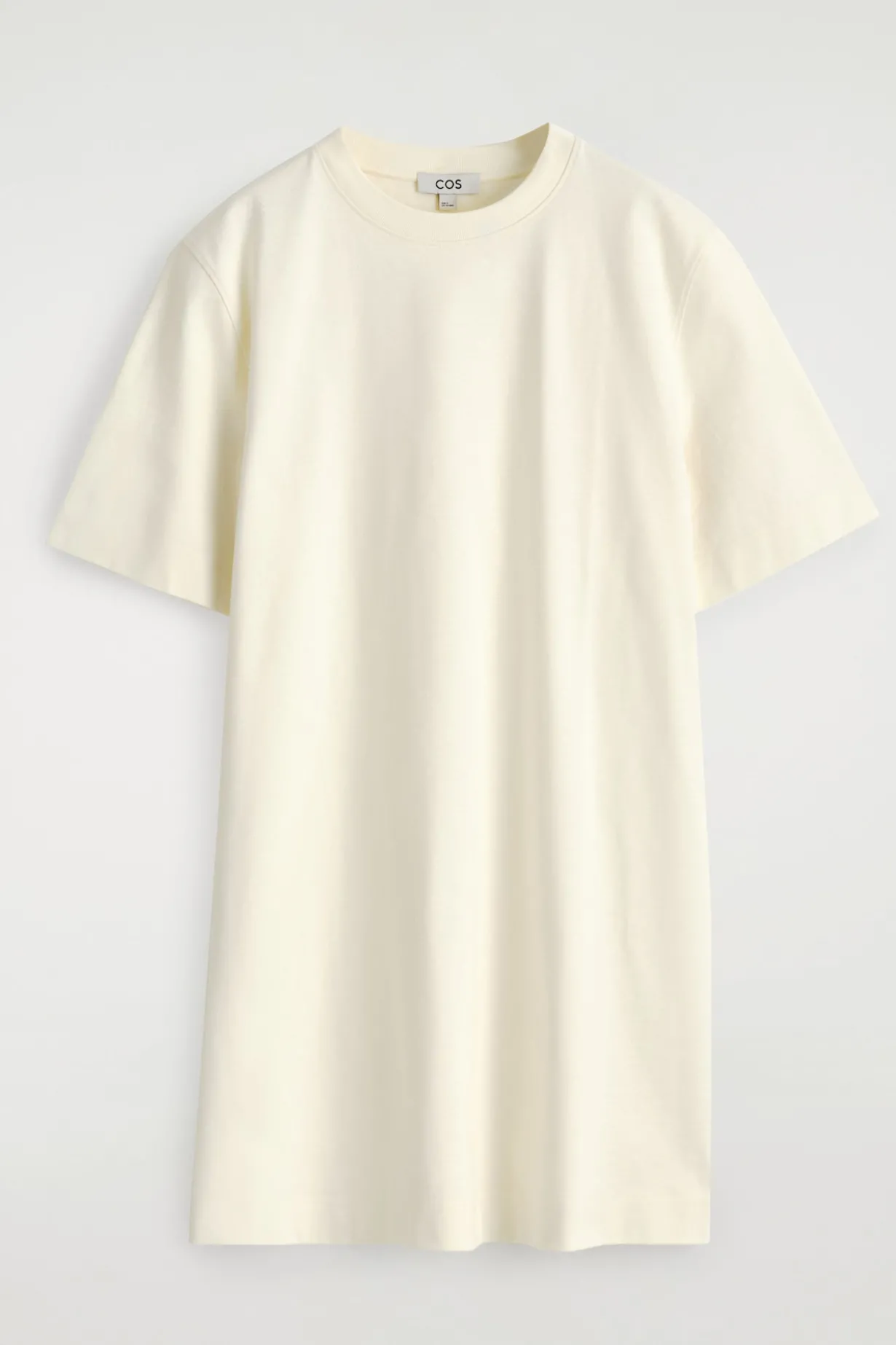 COTTON MINI T-SHIRT DRESS