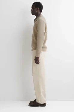 COTTON POLO SWEATER