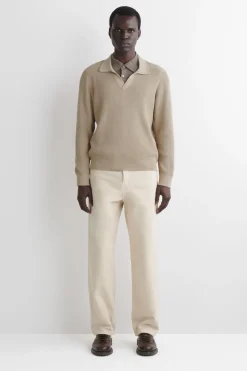 COTTON POLO SWEATER